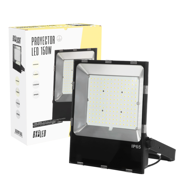 Proyector Led -  Foco  150W IP65 6000 K Reg. TRIAC [BX3-HVFL150WCPCW]