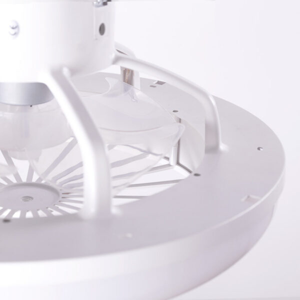 Ventilador de Techo 36W 1800Lm Iluminación LED CCT (Tonalidad Luz Regulable) Control Remoto 50.000H - Blanco   [BX3-LEDFAN-13-W]