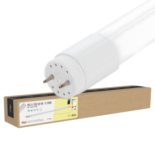 Pack 25 Tubos Led T8 18W 1.800Lm 6000ºK Cristal 120Cm 40.000H [BX3-LM1063-CW]