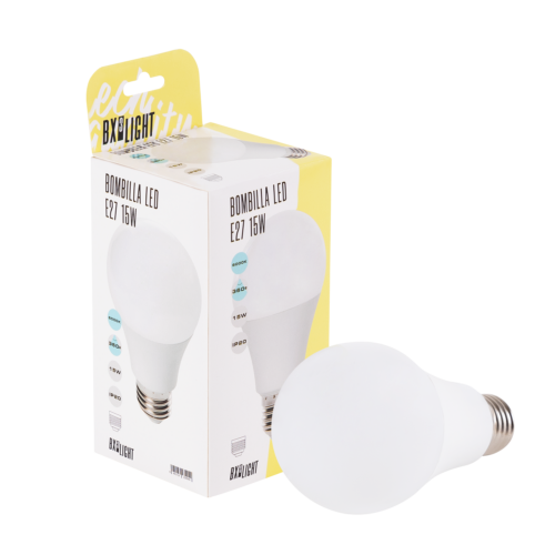 Bombilla Led E27 15W 1.250Lm 6000ºK A60 40.000H [BX3-LM7048-CW]