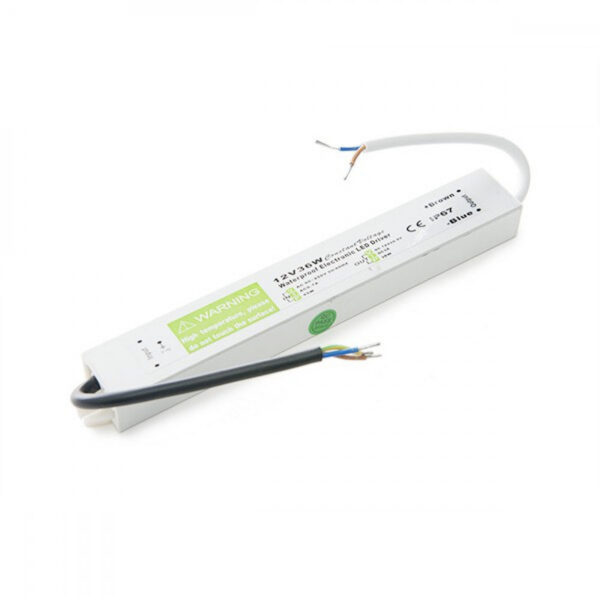 Transformador -  Fuente de Alimentación AC/DC -  Convertidor AC/DC 230 VAC/12VDC -  30W IP67  [BX3-NK-TR-12VDC30EIP]
