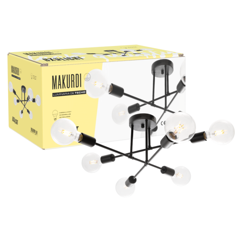Lámpara de Techo "Makurdi"   [BX3-OPV-521SHN1132]