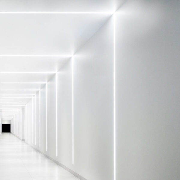 Perfíl de AluMinio para Empotrar Escayola/Pladur Tira Led 9mm  - 1M [BX3-PA-639-1M]