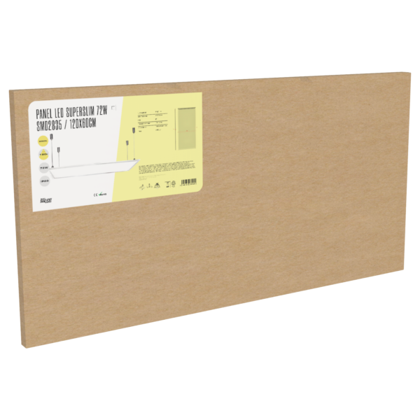 Panel Led  -  Superslim Modular 1200x600 72W 6000 K [BX3-PAN120060072W-CW]