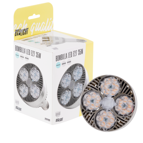 Bombilla LED E27 35W 2.800Lm 6000ºK PAR30 Ventilador 40.000H   [BX3-PAR30-35-WF-CW]