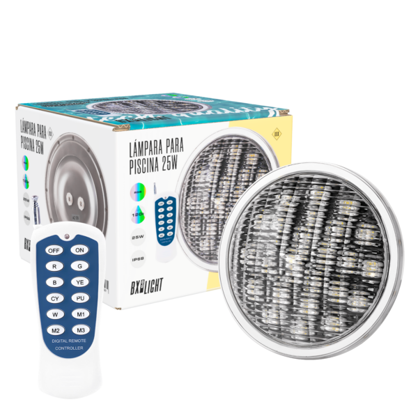 Foco de Piscina LED 25W 6000ºK Par 56 40.000H  [BX3-PAR56-25W-CW]