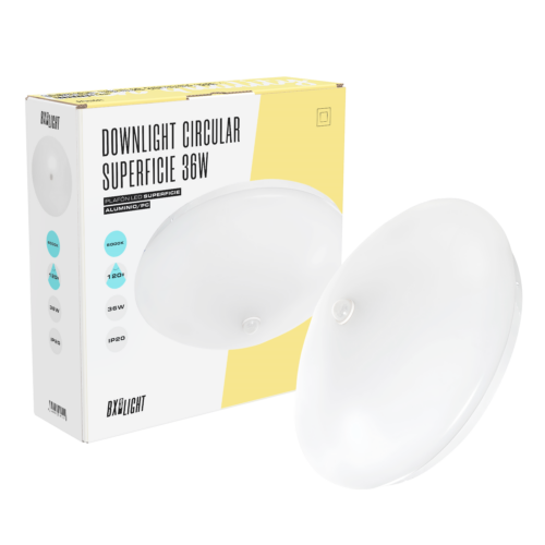 Plafón LED 18W 1.500Lm 6000ºK Detector 40.000H  [BX3-PL-18-D-CW]