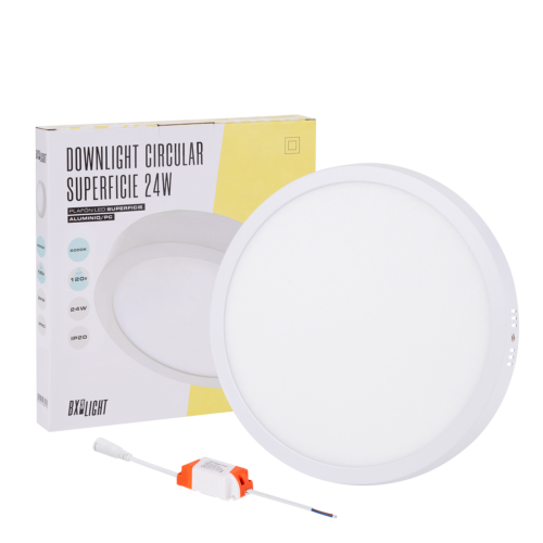 Plafón LED 24W 1.900Lm 6000ºK Circular 40.000H  [BX3-PLAF-C-24W-CW]