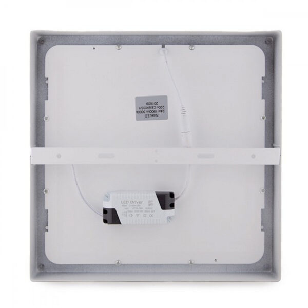 Plafón LED 24W 1778Lm  6000ºK Cuadrado 40.000H  [BX3-PLAF-R-24W-CW]