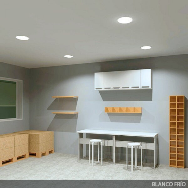 Placa LED 25W 2.000Lm 6000ºK Circular 40.000H  [BX3-RDP16-25W-CW]