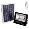 Proyector LED Solar 100W 6500K Panel: 6V/12W Batería: 3,2V/8000MaH Control Remoto   [BX3-SOLARFL-100W-01]