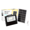 Proyector LED Solar 45W 6500K Panel: 6V/6W Batería: 3,2V/3000MaH Control Remoto   [BX3-SOLARFL-45W-01]