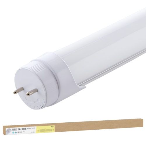 Tubo LED T8 10W 1200Lm 6000ºK 60Cm Cabeza Rotatoria Conexión Un Extremo 60.000H  [BX3-TCT8RDDG10W-O-CW]
