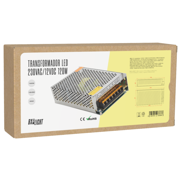 Transformador -  Fuente de Alimentación AC/DC -  Convertidor AC/DC 230 VAC/24VDC 120W/10A IP20 [BX3-TRIP25120W10A]