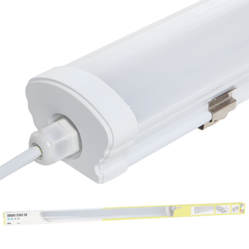 Equipo Estanco LED 75W 7.650Lm 6000ºK 150Cm IP65 50.000H   [BX3-WP-75W-1500-CW]