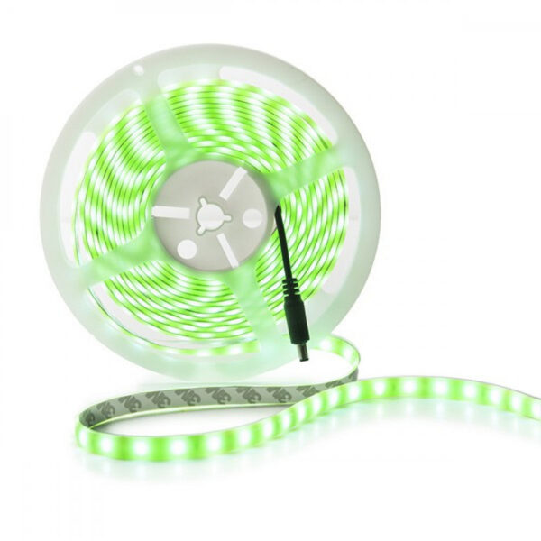 Tira LEDs Fluo 72W 4.000Lm 12VDC SMD5630 IP65 Verde x5M 40.000H [CA-FLU-12-5630-IP65-G