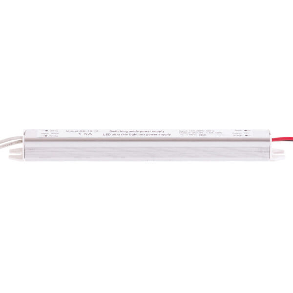 Transformador LED Ultrafina  18W 12VDC_110V-220V/AC IP20  [CP-18-12_220 IP21]