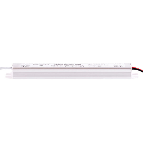 Transformador LED Ultrafina  24W 12VDC_110V-220V/AC IP20  [CP-24-12_220 IP21]