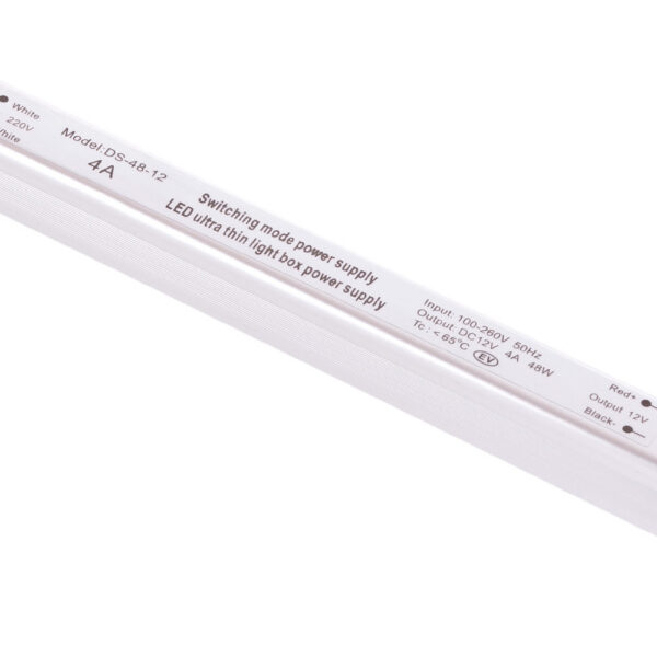 Transformador LED Ultrafina  48W 12VDC_110V-220V/AC IP20  [CP-48-12_220 IP21]