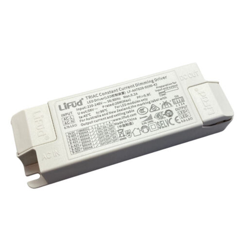 cps_lf_aat020_0-1 Driver Lifud 20W Salida: 9-42V 250-500mA Dimable Leading/ Trailing edge IP20
