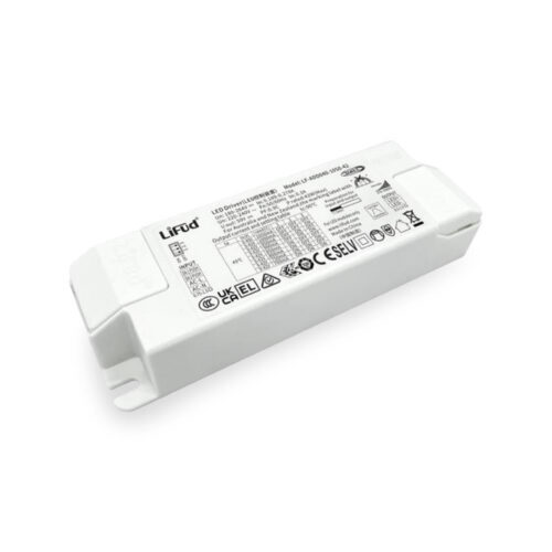 cps_lf_add040_0 Driver Lifud 40W Salida:
9-40V 700-1050mA Dimable DALI/PUSH IP20