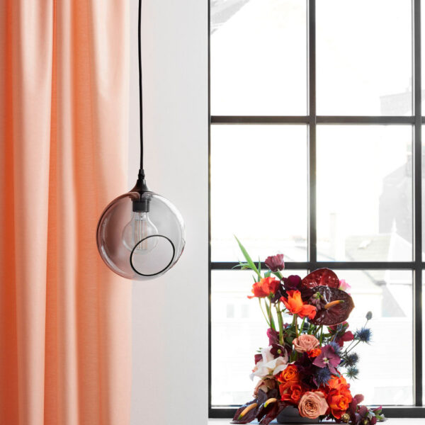 Lámpara Colgante "Ballroom Smoke" E27 Sin Bombilla