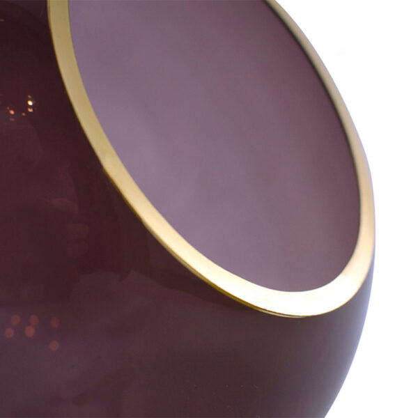 Lámpara Colgante "Ballroom Purple Rain" E27 Sin Bombilla