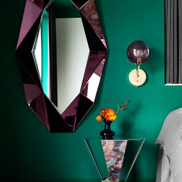 Aplique de Pared "Ballroom Smoke" Ø370mm E27 Sin Bombilla