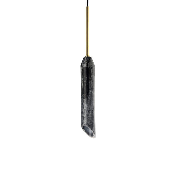 Lámpara Colgante "Marble Art Charcoal" GU10 Sin Bombilla