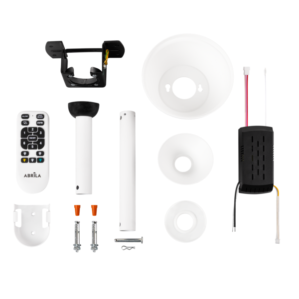 Ventilador de Techo LED Blanco/Haya Función Verano-Invierno 45W 4400LM CCT (Tonalidad Luz Regulable) DC Ultra Silencioso con Mando Distancia y Palas Ret