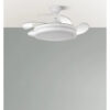 Ventilador Bayomo 59w 6980lm Blanco 4 Aspas Desp. 34,5/42x50/107 D.3 Color. DC Remoto+Reg.Intensidad