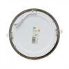 Placa LED 18W 1800Lm 6000ºK Circular Niquel Satinado 50.000H [GL-CL-R18N-CW]