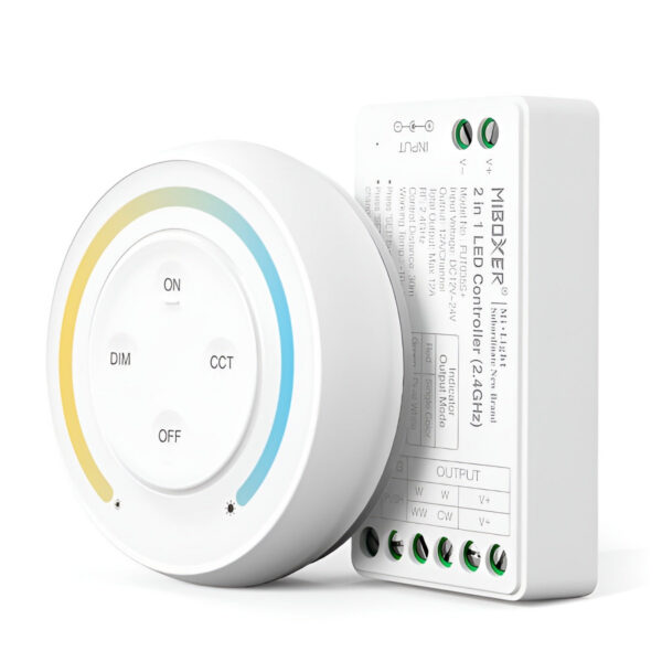 Kit Controlador LED 2 en 1 2,4 GHz [HLP-FUT035SA+]