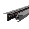 Carril Monofásico Empotrable para Focos LED 2M Negro [HO-218000CARRIL-N-2M-EM]