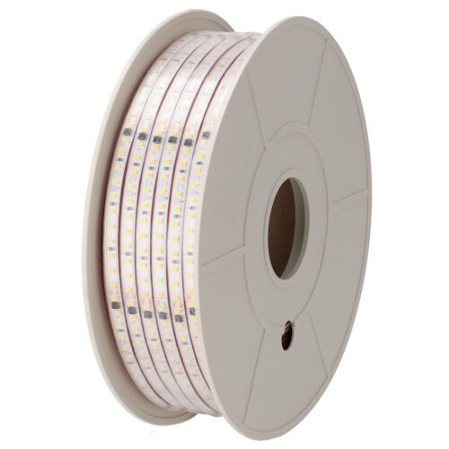 ho_220602835o_50m_cw_0-1 Tira de 120 LEDs/M 1500Lm/M 6000ºK SMD2835 Autorectificada Difusor Microprismático 220VAC IP65 x50M 40.000H