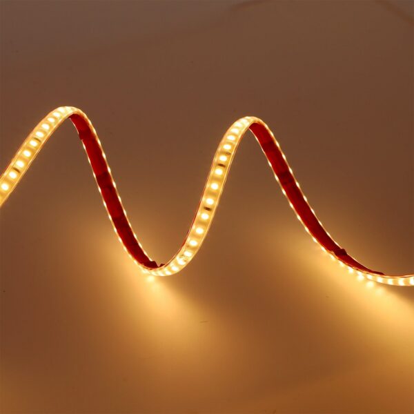 Tira de 120 LEDs/M 1500Lm/M 6000ºK SMD2835 Autorectificada Difusor Microprismático 220VAC IP65 x50M 40.000H