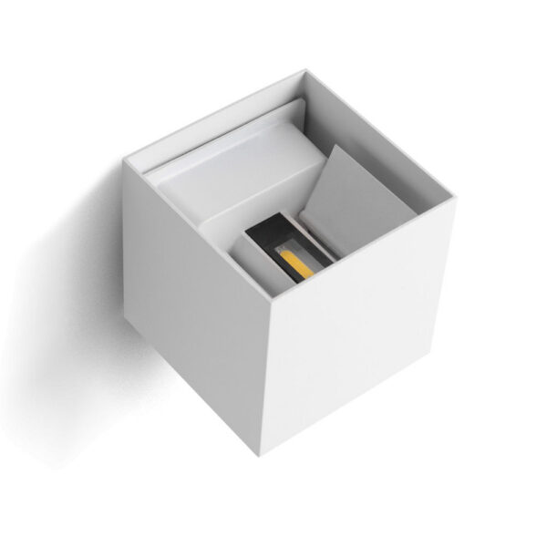 [HO-APL06-IP65-W-W] Aplique LED Exterior 2x5W 100Lm/W IP65 Blanco 4000K [HO-APL06-IP65-W-W]