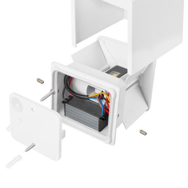 [HO-APL06-IP65-W-W] Aplique LED Exterior 2x5W 100Lm/W IP65 Blanco 4000K [HO-APL06-IP65-W-W]