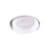 ho_aro_iy2_1-1 Aro Foco Downlight Circular Aluminio Blanco Basculante Integración Yeso Ø75mm