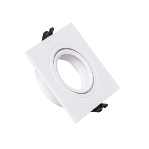 ho_arogu10_1_pc_s_w_0 Aro Foco Downlight 1xGU10 Policarbonato Rectangular Blanco