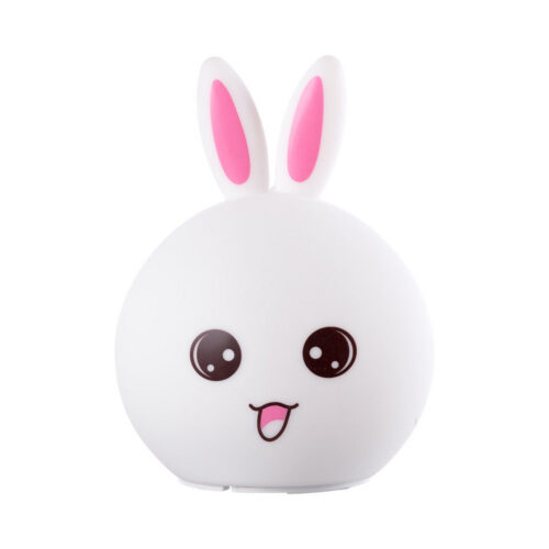 Lampara Nocturna de Mesa Led Infantil Quitamiedos y Recargable "Babyrabbit"   [HO-BABYRABBIT-WW-CW]