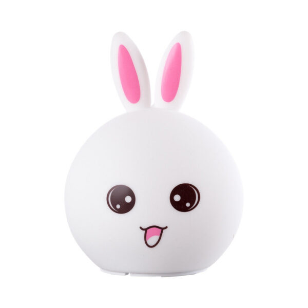 Lampara Nocturna de Mesa Led Infantil Quitamiedos y Recargable "Babyrabbit"   [HO-BABYRABBIT-WW-CW]