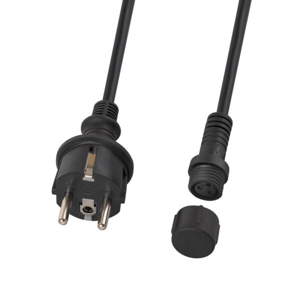 Cadena de 40 Portalámparas E27 20 Metros IP65 sin Bombillas [HO-CAD-20M-40xE27]