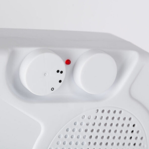 Calefactor Resistencia + Ventilador 500W Blanco