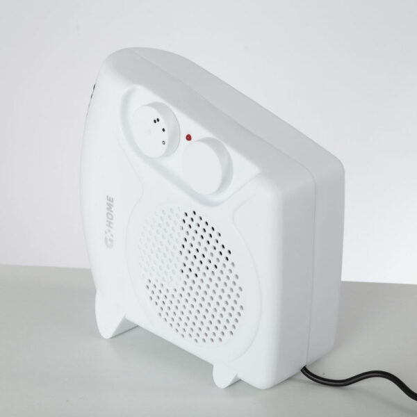 Calefactor Resistencia + Ventilador 500W Blanco