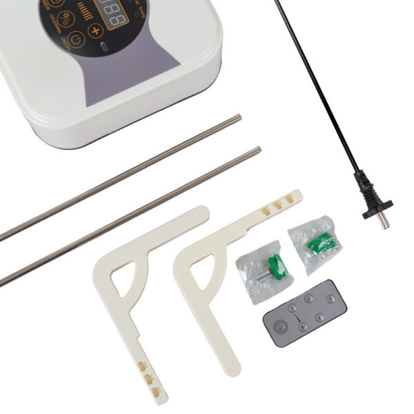 Calefactor PTC + Ventilador 1800W Control Remoto Blanco