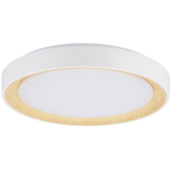 [HO-CCT-DECO-07-36W-W] Plafón LED Decorativo 36W CCT 3000-6000ºK (Tonalidad Luz Regulable) Control Remoto Acabado Blanco