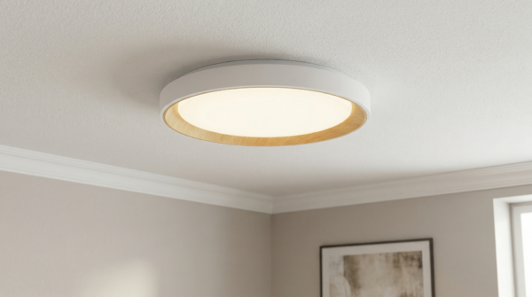 [HO-CCT-DECO-07-40W-W] Plafón LED Decorativo 40W CCT 3000-6000ºK (Tonalidad Luz Regulable) Control Remoto Acabado Blanco