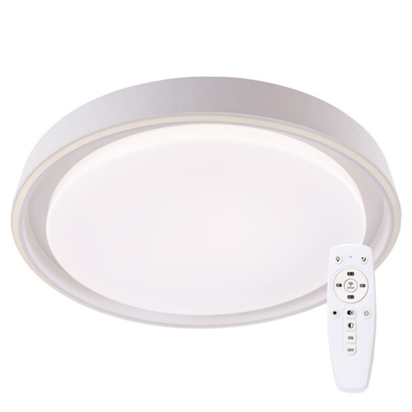 Plafón LED 27W 2.700Lm Redondo BiColor "Sara" CCT (Tonalidad Luz Regulable) 40.000H [HO-CCT-LED03]