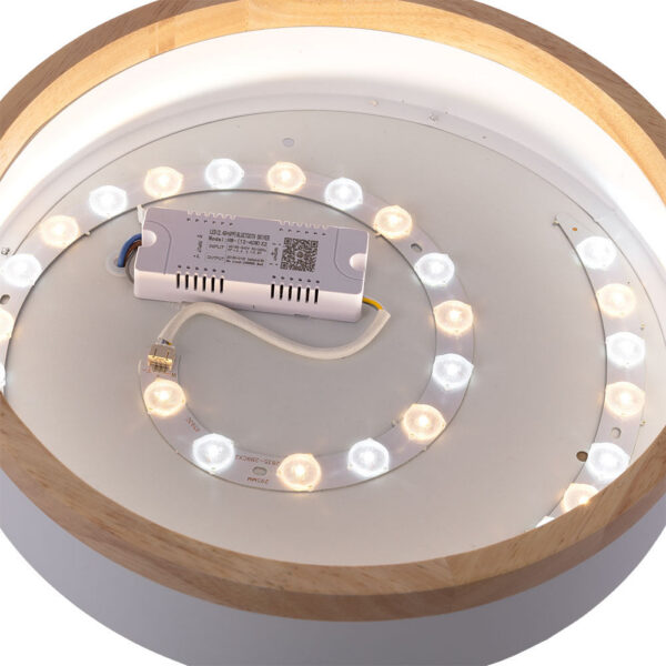 Plafón LED 27W 2.700Lm Redondo BiColor "Maria" CCT (Tonalidad Luz Regulable) 40.000H [HO-CCT-LED05]